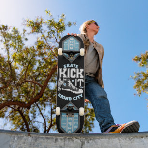 Kick It Skate Grind City Skateboard