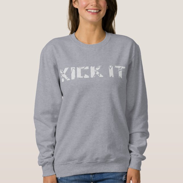 Kick It Women's Sweatshirt (Vorderseite)