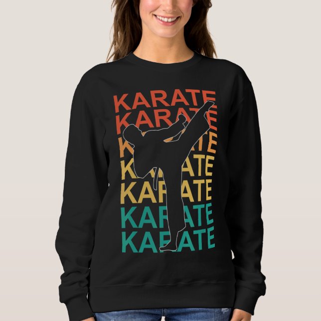 Kick Karate Sweatshirt (Vorderseite)