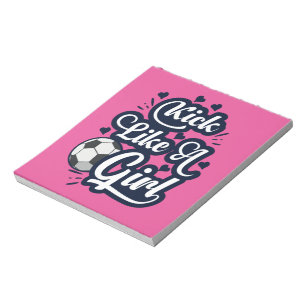 Kick like a Girl Notizblock