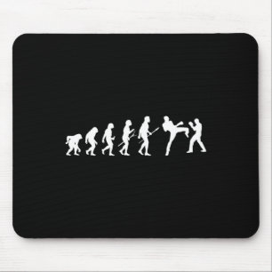 Kick Mma Kickboxen Boxer Boxen menschliche Evoluti Mousepad