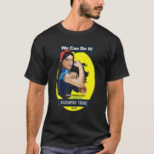 Kickapoo Indische Indianerin versteht nie T-Shirt