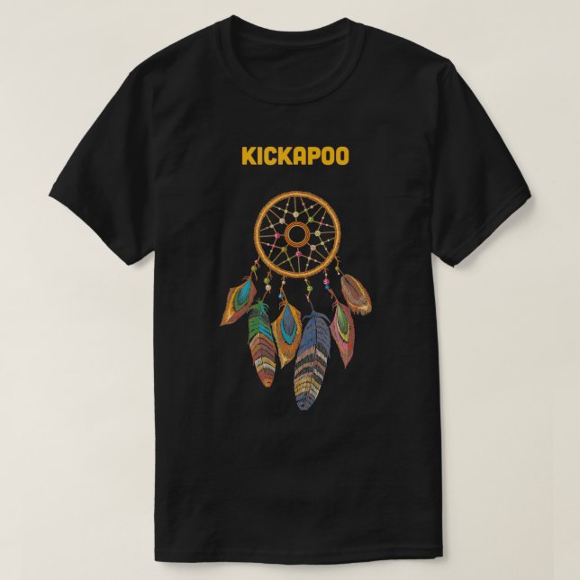 Kickapoo Stamm Native Amerikanische Ureinwohner Vi T-Shirt (Design vorne)