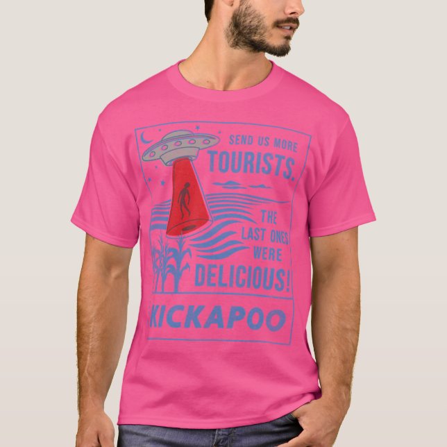 Kickapoo Tourism Saucer Shirt Design von Nicole Bl (Vorderseite)