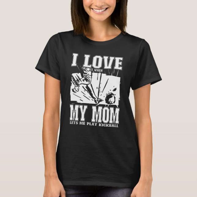 Kickball Player Kids T-Shirt (Vorderseite)