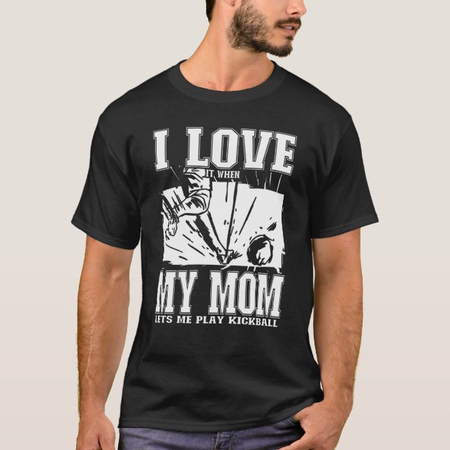 Kickball Player Kids T-Shirt (Vorderseite)