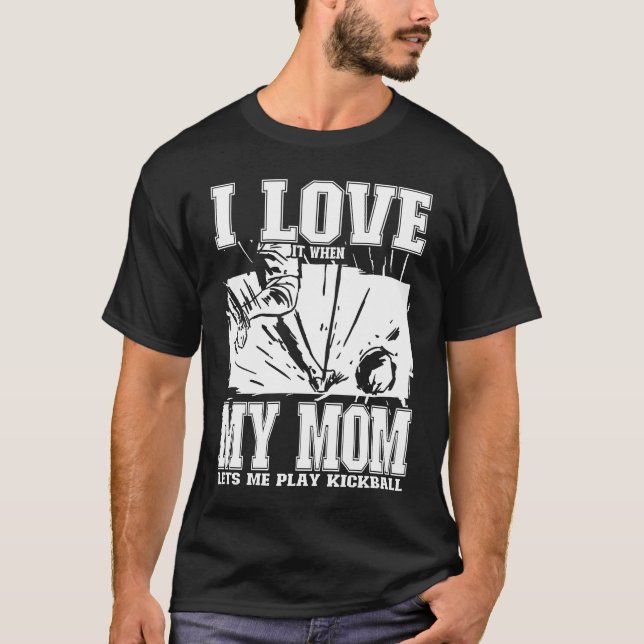 Kickball Player Kids T-Shirt (Vorderseite)