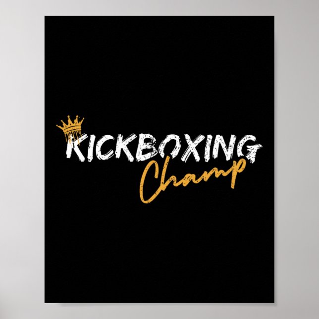 Kickbox-Champion  Poster (Vorne)