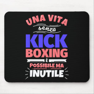 Kickbox-Geschenk Lustig Athletischer Sport - Ohne Mousepad