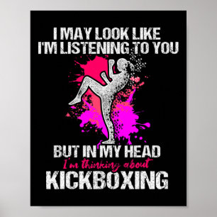 Kickbox-Hörkickbox-Training  Poster