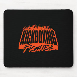 Kickbox-Kämpfer, Training, Sportbekleidung, Boxen, Mousepad