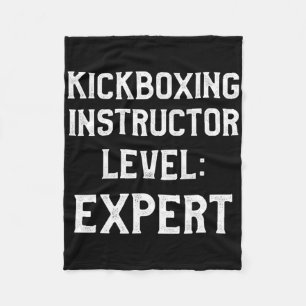 Kickbox-Lehrer Kick-Boxing-Training _2 Fleecedecke