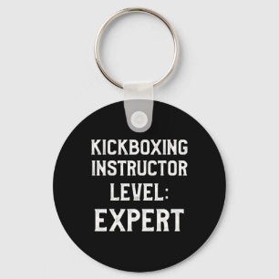Kickbox-Lehrer Kick-Boxing-Training _2 Schlüsselanhänger