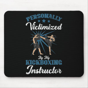 Kickbox-Lehrer Lustiger Kick Boxer Boxen Grap Mousepad