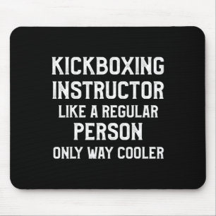 Kickbox-Lehrkraft Kick-Boxing-Workout Mousepad