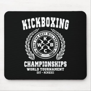 Kickbox-Meisterschaften, Kickboxing T-Shirt, Mart Mousepad