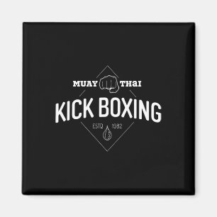 Kickbox-Shirt Muay Thai Boxer Kampfsport T-Shirt Magnet