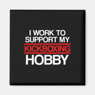 Kickbox-Support Kickbox-Training Magnet