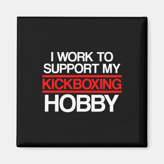 Kickbox-Support Kickbox-Training Magnet (Vorne)