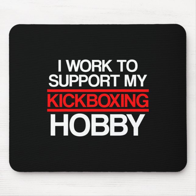 Kickbox-Support Kickbox-Training Mousepad (Vorne)