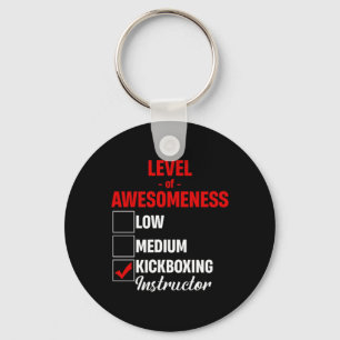 Kickbox-Trainer/in von Level Of Awesomeness Mixed Schlüsselanhänger