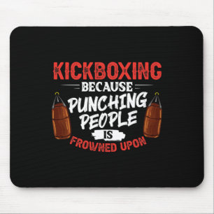 Kickbox-Training Cardio Anfänger Kickboxer _2 Mousepad