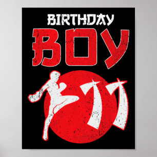 Kickboxen 11 Jahre alte Geburtstags-MMA-Märtyrer K Poster