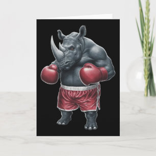 Kickboxen Boxen Boxer Rhino Training Muay Thai Rh Karte