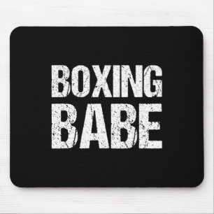 Kickboxen Boxen Bybe Shirt Mousepad