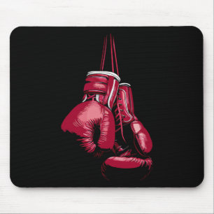 Kickboxen Boxen Liebhaber Boxer Vintage Boxhandsch Mousepad