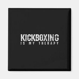 Kickboxen Boxen Material Kunst Geschenk Magnet