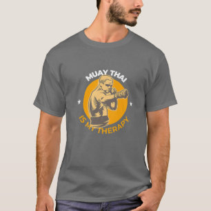 Kickboxen / Boxen: Muay Thai ist meine Therapie T-Shirt