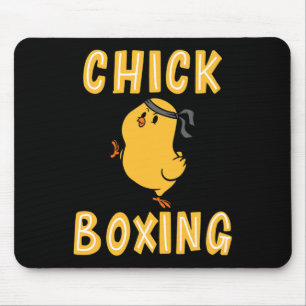 Kickboxen Chickboxen Kick Boxen Workout  Mousepad