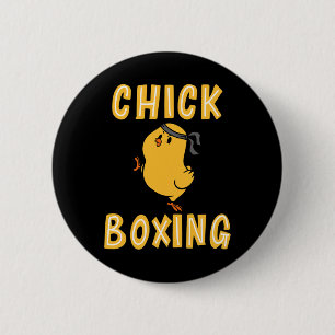 Kickboxen Chickboxing Kick Boxing Training  Button