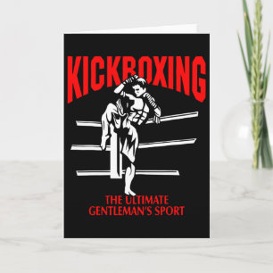 Kickboxen Der ultimative Gentleman-Sport Boxen Mma Karte