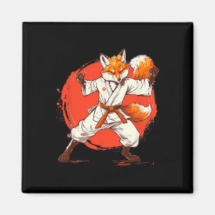 Kickboxen Fox Taekwondo Karate Mma Lustige Kampfsp Magnet