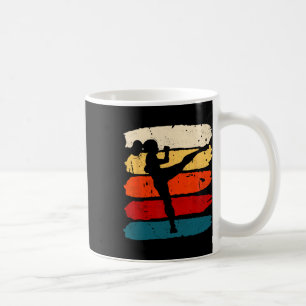 Kickboxen Frau Kickboxer Karate Boxen MMA Kampf Kaffeetasse