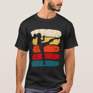 Kickboxen Frau Kickboxerin Karate Boxen Mma Kampf T-Shirt