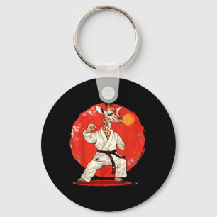 Kickboxen Giraffe Kampfsport Karate Jiu-Jitsu Schlüsselanhänger