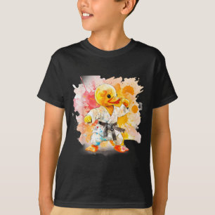 Kickboxen-Gummiente Taekwondo Karate Mma T-Shirt