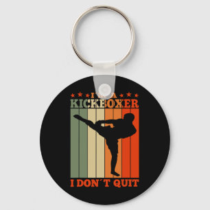 Kickboxen Ich bin ein Kickboxer, ich höre nicht au Schlüsselanhänger
