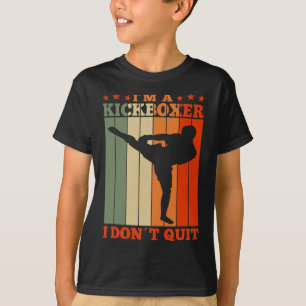 Kickboxen Ich bin ein Kickboxer, ich höre nicht au T-Shirt