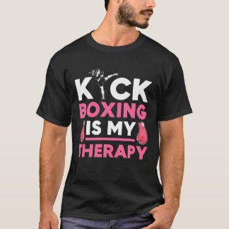 Kickboxen ist meine Therapie T-Shirt