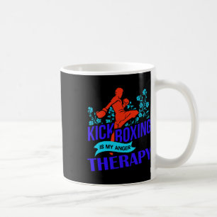 Kickboxen ist meine Wuttherapie Kampfsportkampf Kaffeetasse