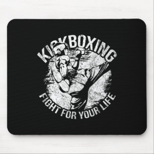 Kickboxen Kampf ums Überleben Kickboxen Mousepad