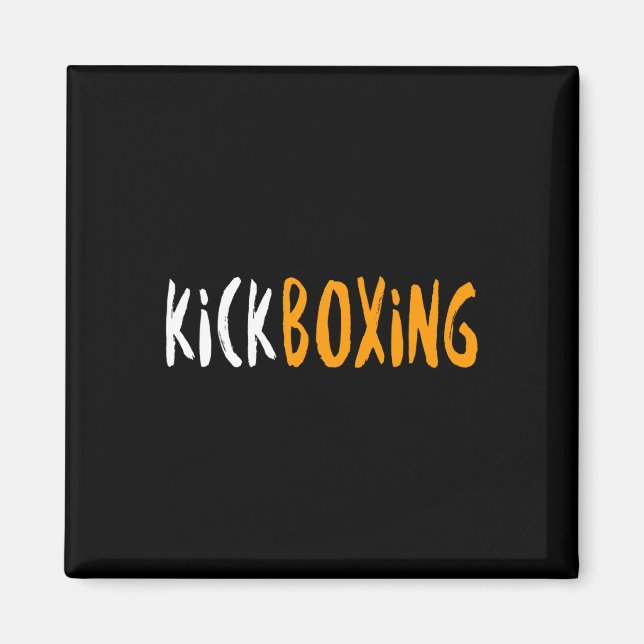Kickboxen Kick Boxing Workout _6  Magnet (Vorne)