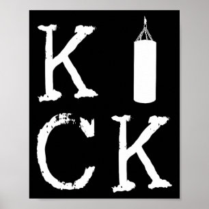 Kickboxen Kickboxer Byg Combyt Sports Kickboxen Poster