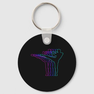 Kickboxen Kickboxer-Geschenkbekleidung für Jungen Schlüsselanhänger