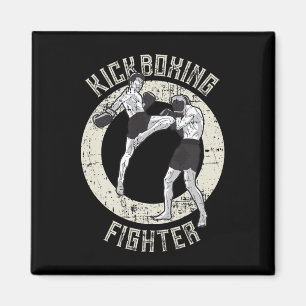 Kickboxen Kickboxer Kampfsport Cool Mma Fighter Magnet
