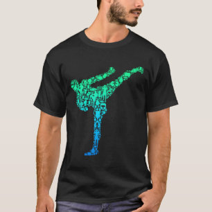 Kickboxen Kickboxer Karate Kinder Jungen Männer  T-Shirt